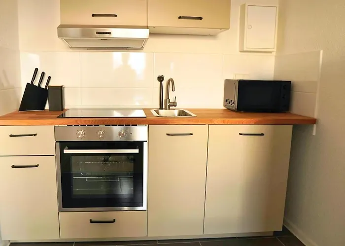 Gemuetliches Mit Tollem Ausblick, Boxspringbetten, Parkplatz, Vollausgestatteter Kueche, Tv, Wlan Lägenhet *