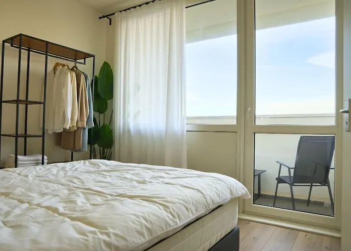 Lägenhet Gemuetliches Mit Tollem Ausblick, Boxspringbetten, Parkplatz, Vollausgestatteter Kueche, Tv, Wlan *