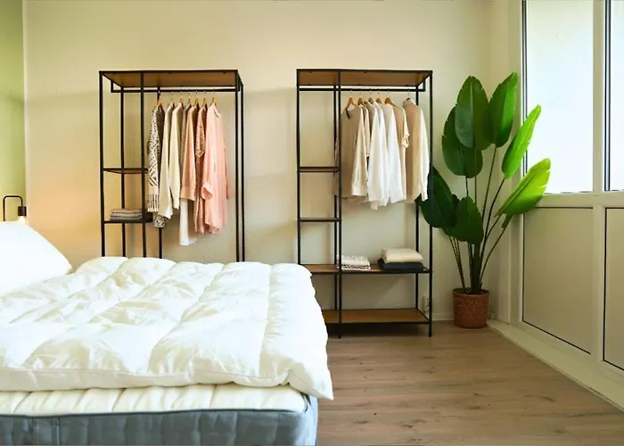 Gemuetliches Mit Tollem Ausblick, Boxspringbetten, Parkplatz, Vollausgestatteter Kueche, Tv, Wlan Lägenhet *